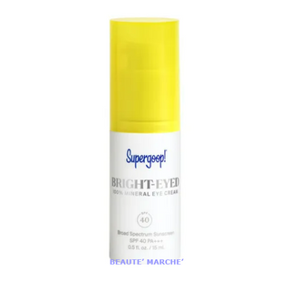 SUPERGOOP! Bright-Eyed 100% Mineral Eye Cream SPF 40