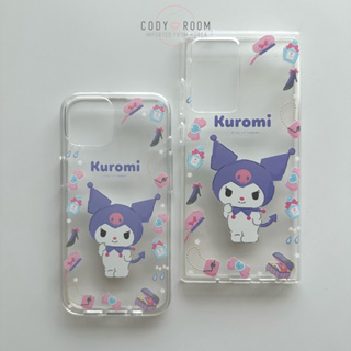 💜พร้อมส่ง iPhone 14💜 Kuromi Clear Case