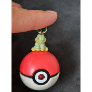 Yujin Pokemon mini Pokeball Turtwig Keychain Nintendo accessory gift