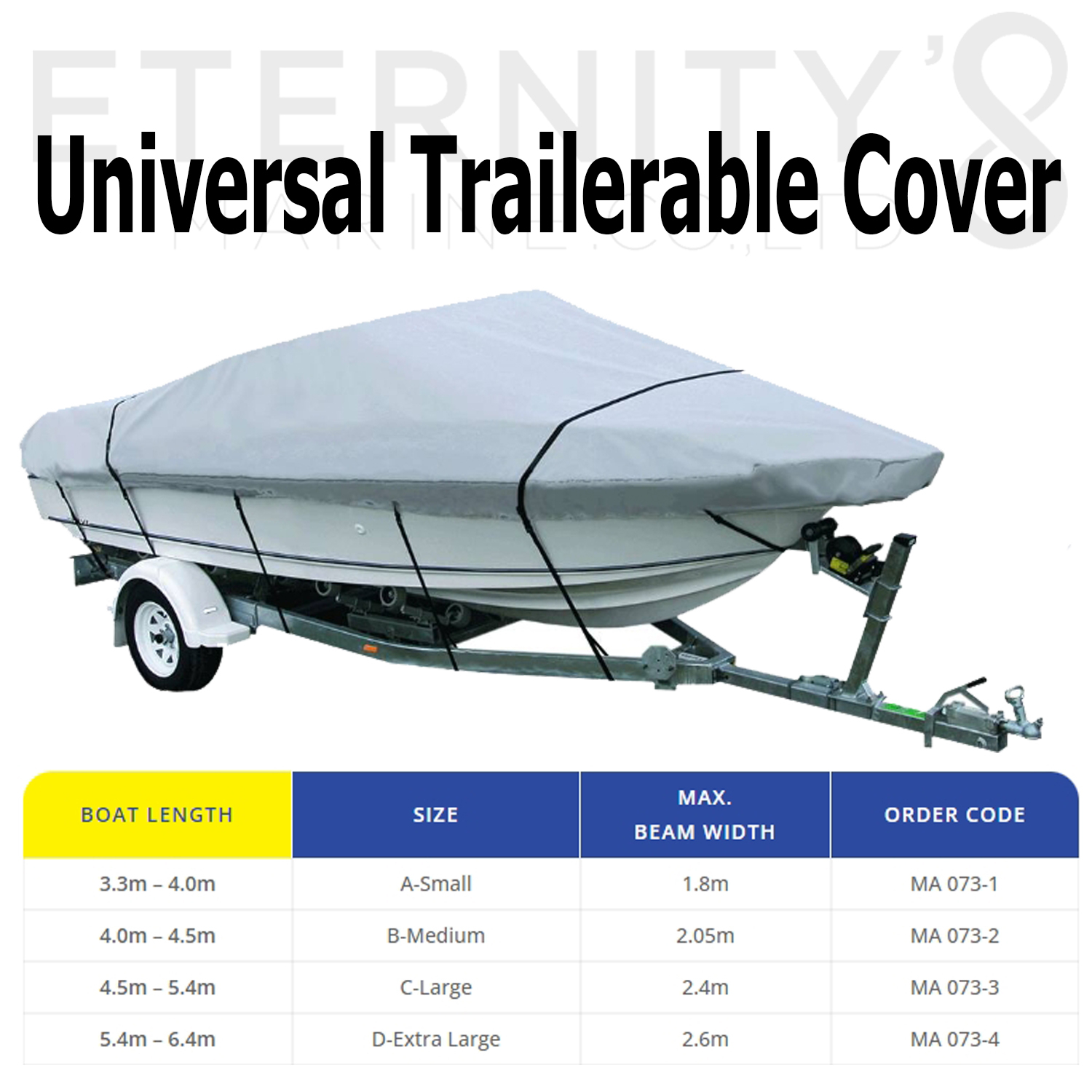 oceansouth-universal-trailerable-cover-ผ้าคลุมเรือ