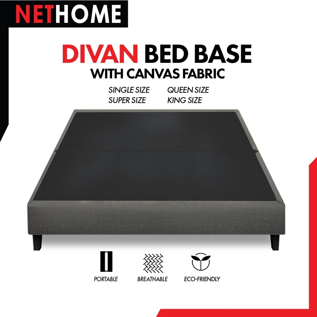 ส่งฟรี-nethome-divan-base-เตียง-เตียงนอน-เตียงไม้-โครงเตียง-ฐานเตียง-3-5-5-6-ฟุต