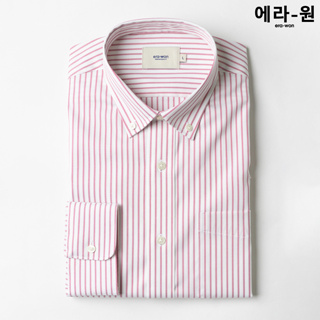 era-won Premium Quality เสื้อเชิ้ต ทรงปกติ Dress Shirt แขนยาว สี Love Calling