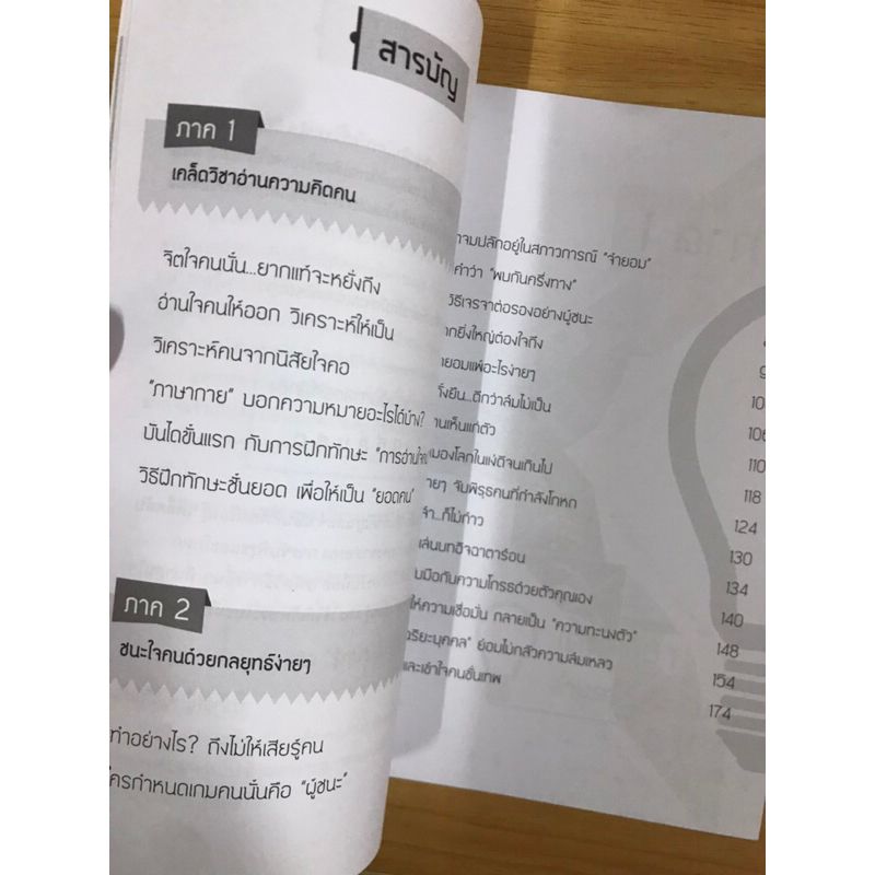 หนังสือ-เคล็ดวิธีอ่านความคิดคน