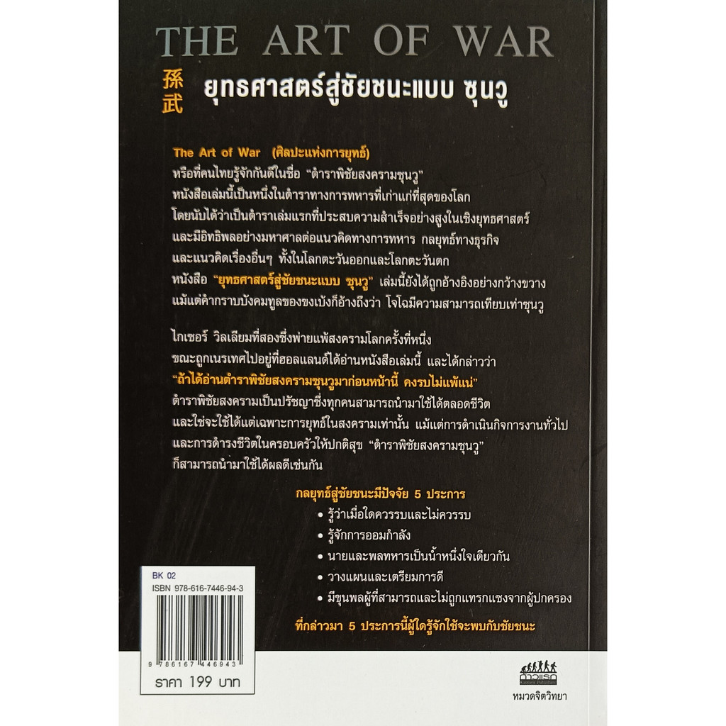 หนังสือ-ใหม่มือ-1-ยุทธศาสตร์สู่ชัยชนะแบบซุนวู-the-art-of-war-ศุภิกา-กุญชร-ณ-อยุธยา