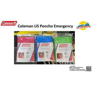 Coleman US Poncho Emergency ชุดกันฝนขนาดเบา