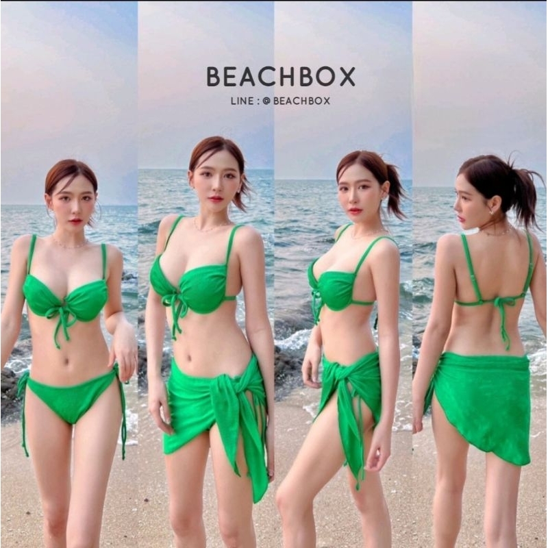 ชุดว่ายน้ำแฟชั่น-ชุดว่ายน้ำผู้หญิง-beachbox-bs-148-พร้อมส่งในไทย
