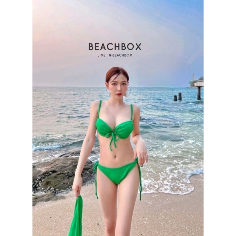 ชุดว่ายน้ำแฟชั่น-ชุดว่ายน้ำผู้หญิง-beachbox-bs-148-พร้อมส่งในไทย