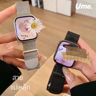 ภาพหน้าปกสินค้าสายนาฬิกา smart watch ใช้ได้กับ Watch 8 ultra 7 6 5 4 3 2 1  Size 40/41mm 44/45/49mm สาย smart watch สาย Iwatch ที่เกี่ยวข้อง