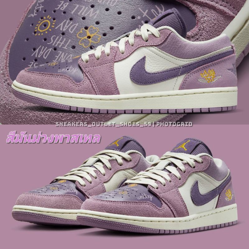 Nike unity air jordan 1 low women shopee