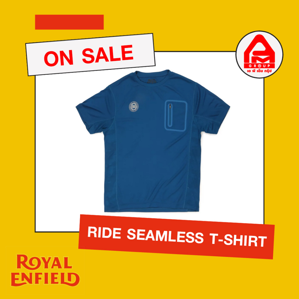 เสื้อยืด-ride-seamless-แท้จาก-royal-enfield