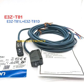 E3Z-T81(E3Z-T81-L+E3Z-T81-D) เซ็นเซอร์จับวัตถุระยะการทำงาน 15เมตร ชนิด PNP