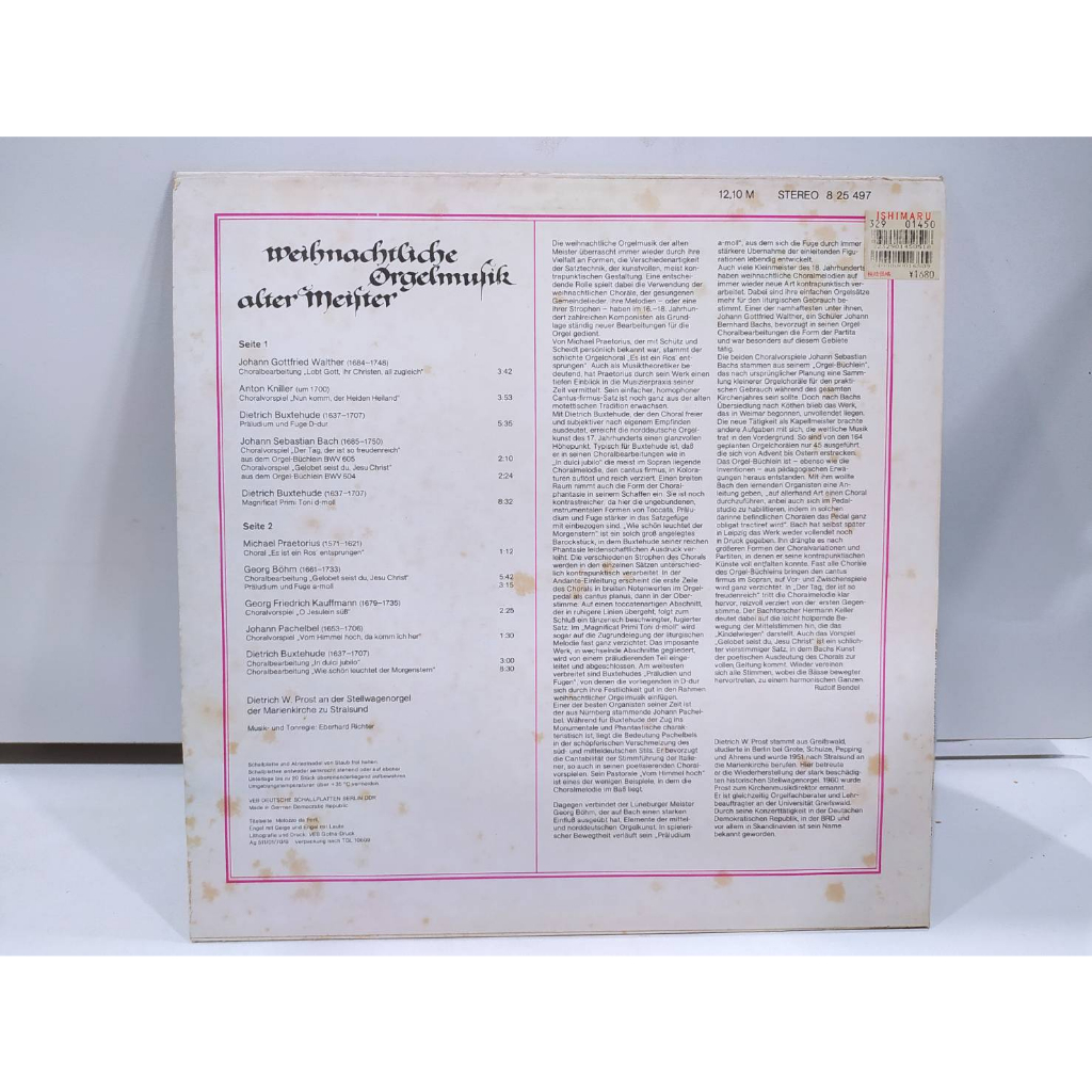 1lp-vinyl-records-แผ่นเสียงไวนิล-weihnachtliche-orgelmusik-alter-meister-j16d47