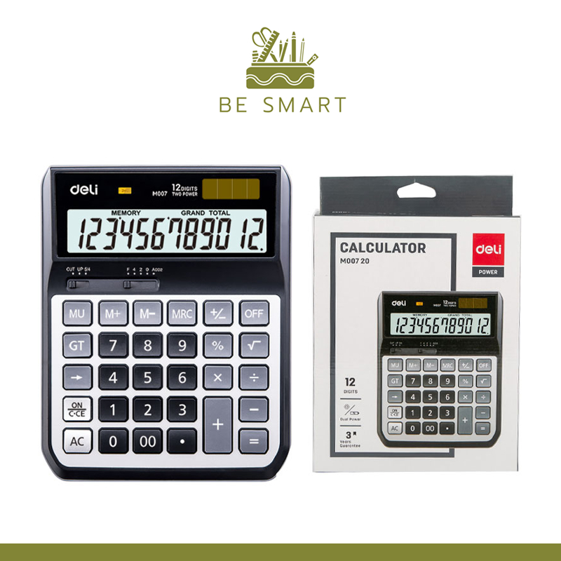 deli-m00720-calculator-12-digits-เครื่องคิดเลขแบบตั้งโต๊ะ-12-หลัก-แม่นยำ-ทนทาน-คิดเงิน-ปุ่มกดขนาดใหญ่