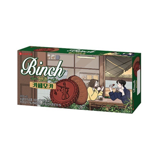 [ของแท้] 빈츠카페모카 Lotte Binch Cafe Mocha (คุกกี้รสมอคค่า) 102g