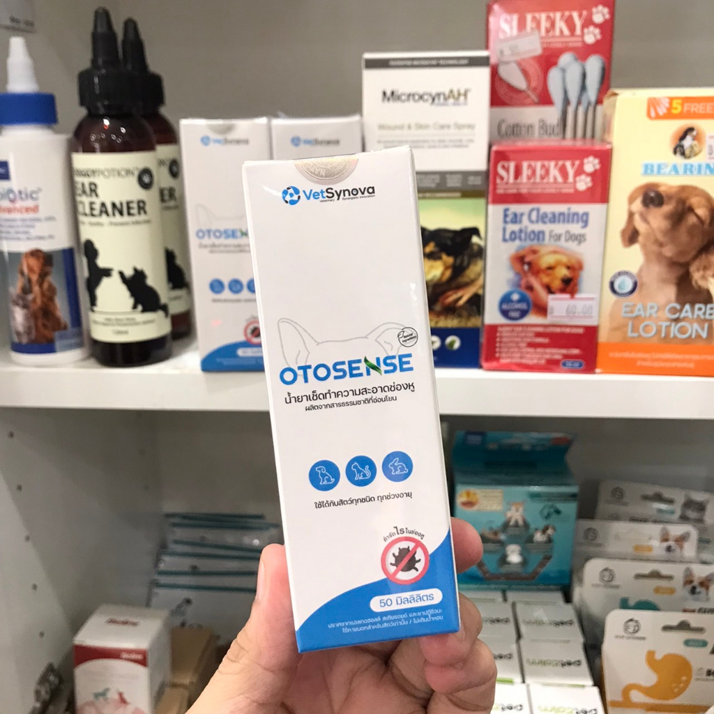 ของแท้-otosense-เช็ดหู-กำจัดไรในหู-ขี้หูดำ-กลิ่นอับ-คัน-ทำความสะอาดช่องหู