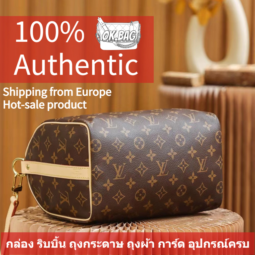 หลุยส์วิตตอง-louis-vuitton-speedy-25-กระเป๋า-กระเป๋าสะพายข้างผู้หญิง-ไหล่