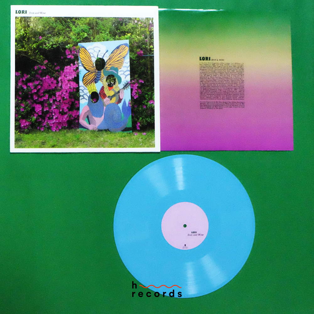 (ส่งฟรี) แผ่นเสียง Iron & Wine Lori EP (Limited 12" Sky Blue Vinyl