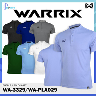 เสื้อโปโล เสื้อโปโลแขนสั้น Bubble II Polo Shirt WARRIX รหัส WA-3329 ชุดที่ 1 ของแท้100%