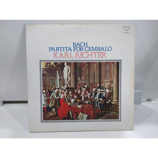 2LP Vinyl Records แผ่นเสียงไวนิล BACH PARTITA FOR CEMBALO KARL RICHTER  (J18B89)