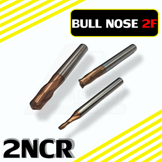 Bull Nose 2F (2NCR) งาน JJ Series  Dia 3.0-10.0