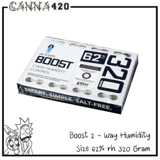 (ส่งไว) Boost 2 - Way Humidity 62% rh 320 Gram Integra Boost 62% ขนาด 320 กรัม ซองควบคุมความชื้น ซองบ่มสมุนไพร