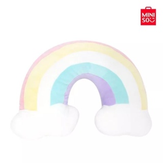 Miniso หมอนอิงสายรุ้งสุดน่ารัก ลิขสิทธิ์แท้