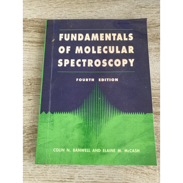 หนังสือมือสอง Textbook ราคาถูก Fundamentals of Molecular Spectroscopy ...