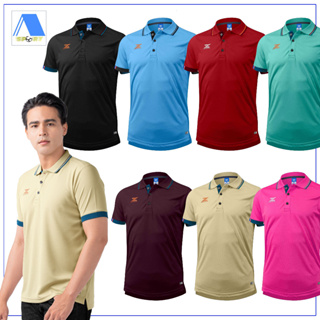 เสื้อโปโลผู้ชาย CADENZA (คาเดนซ่า) รุ่น CDL-8 MEN ผ้า Micro polyester 100%