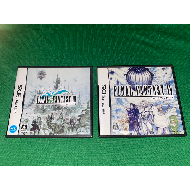 nintendo-ds-final-fantasy-3-4-สภาพดี-ใบครบเต็มกล่อง