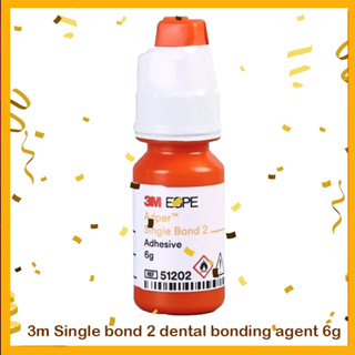 ⚡รับประกัน ส่งไว⚡【พร้อมส่ง】🦷ตัวยึดติดฟัน แบบเดี่ยว 3 เมตร 2 ตัว 6 กรัม 3m Single bond 2 dental bonding agent 6g
