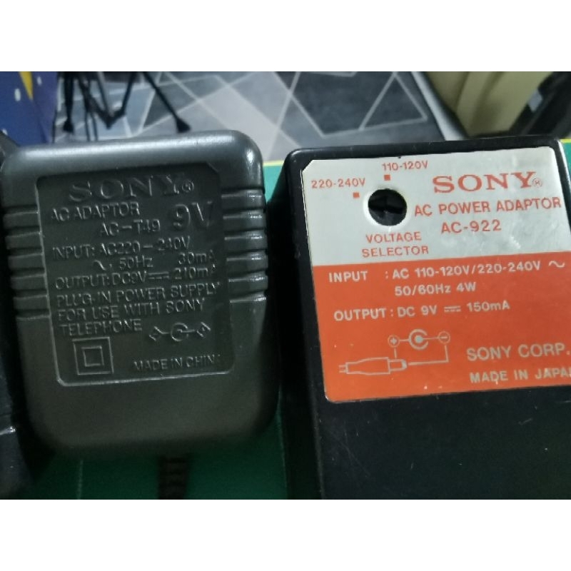 หม้อแปลง-sony-9v-รุ่นเก่าๆ-แท้ๆ-ครับผม