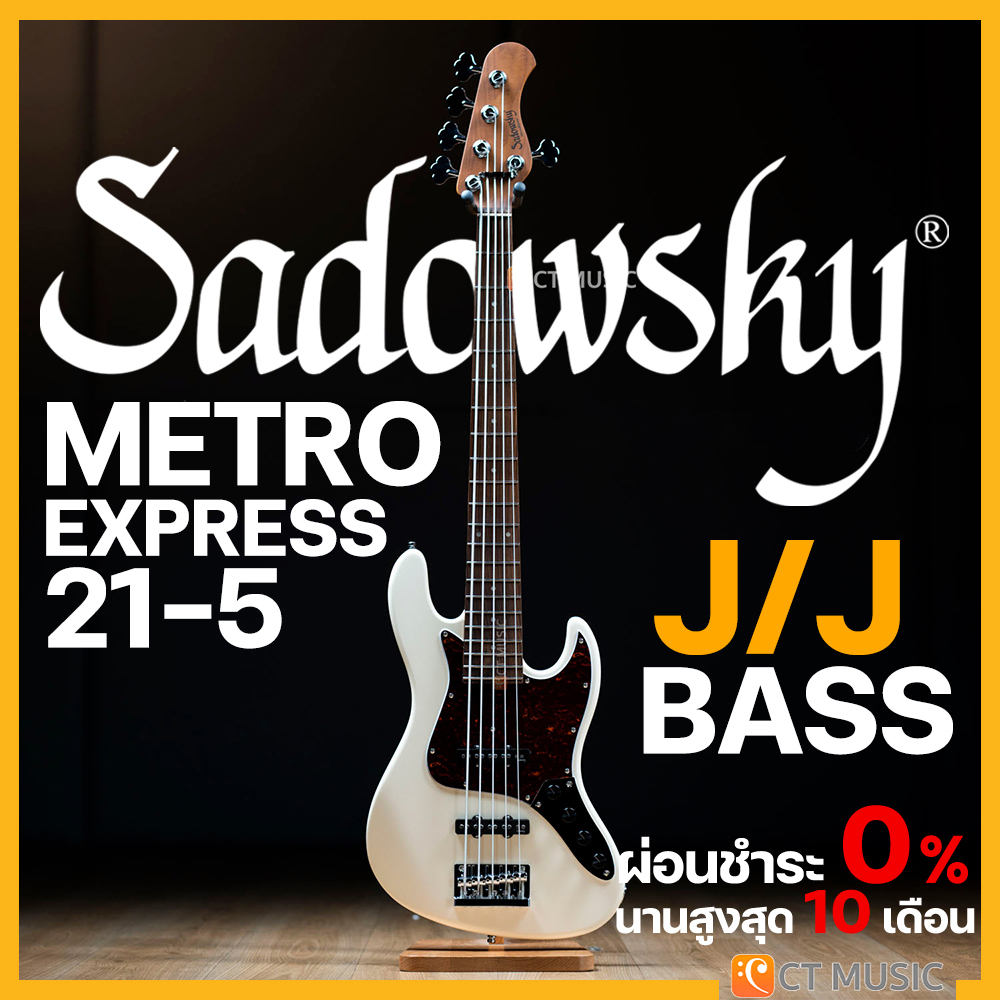 sadowsky-metroexpress-21-5-vintage-j-j-bass-metro-express-เบสไฟฟ้า-5-สาย