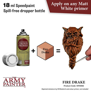 🔥มีของพร้อมส่ง🔥 Army Painter Speedpaint 2.0 Fire Drake 18ml AP-WP2062 สีทาโมเดล สีอะคริลิคสูตรน้ำ Water Based Acrylic