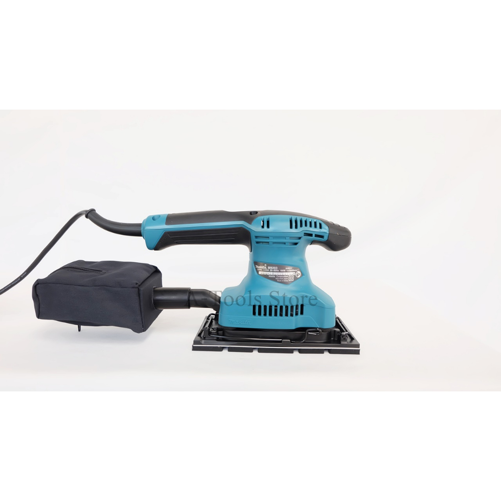 makita-เครื่องขัดกระดาษทราย-แบบสั่น-ผืนผ้า-มากีต้า-รุ่น-m9203b-190วัตต์-ใช้ขัดพื้นผิวไม้-พลาสติกและโลหะ-ส่งเร็ว-ของแท้