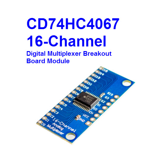 CD74HC4067 16-Channel Analog Digital Multiplexer Board Module | Shopee ...