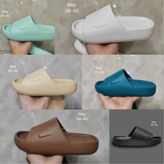 🚚 พร้อมส่งจากไทย 🇹🇭 Nike Calm Slide รองเท้าแตะลําลอง สําหรับผู้ชาย ผู้หญิง กันน้ํา เหมาะกับการเล่นกีฬา ไซส์ 36-45