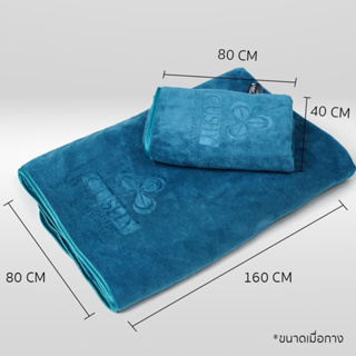 🔥ผ้าขนหนูขนนุ่ม🔥ผ้าเช็ดตัวผื่นใหญ่ ผ้าเช็ดตัวแห้งเร็ว Microfiber Towel ซับน้ำได้เร็ว ตัวแห้งได้ไว ผืนใหญ่ ขนาด 80x160 cm