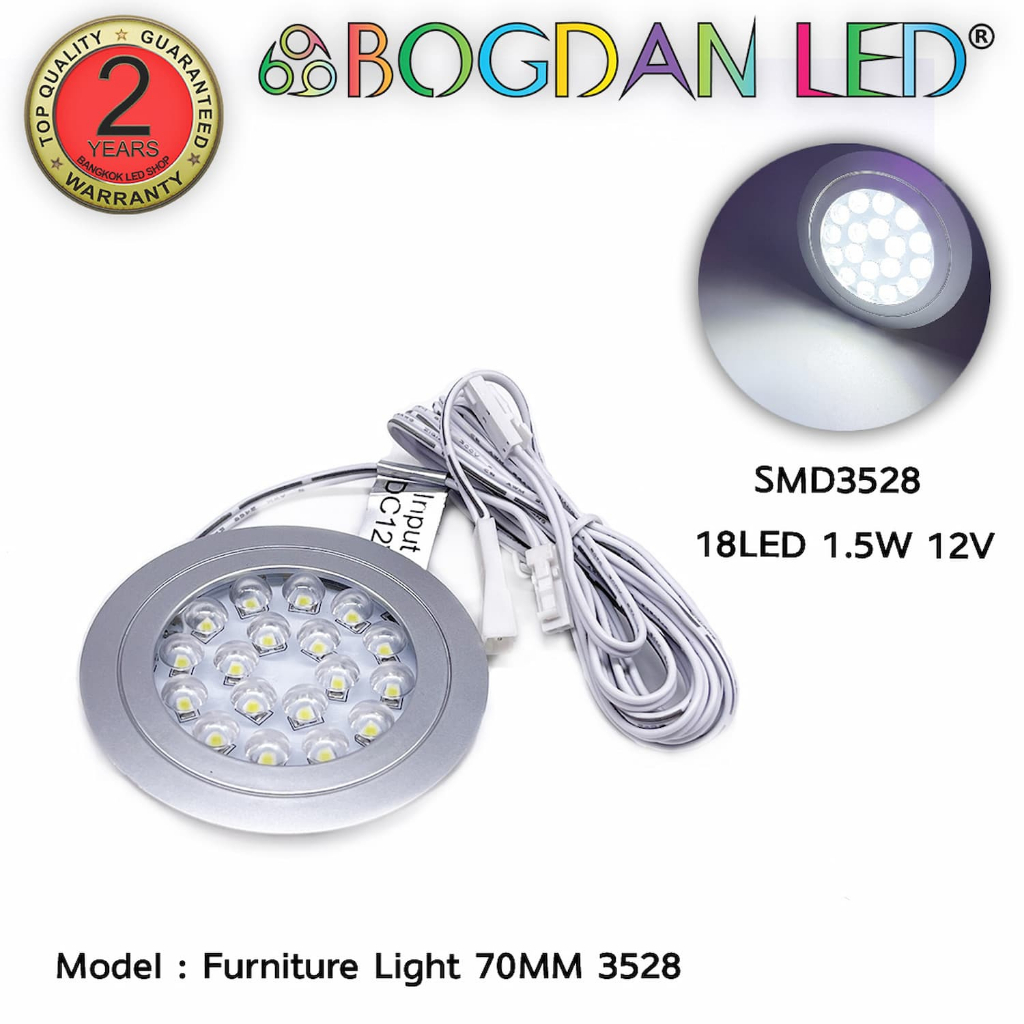 led-furniture-light-18led-3528smd-1-5w-70mm-12v-สำหรับตกแต่งภายนอก-ภายในอาคาร-ไฟติดตู้โชว์-มีสีขาว-สีวอมไวท์-หน้าใส