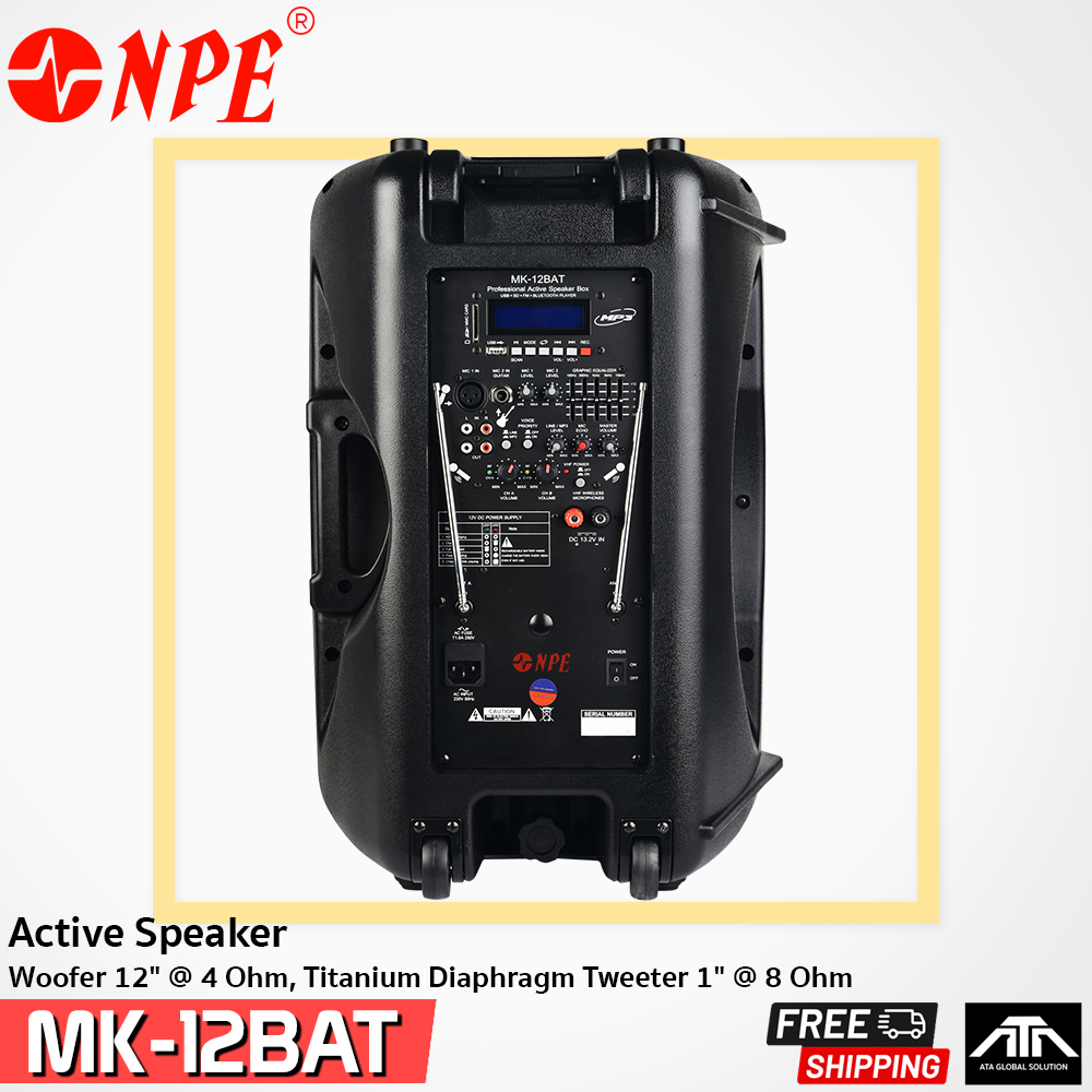 ตู้ลำโพง-npe-mk-12bat-bluetooth-สีดำ-ตู้ลำโพงช่วยสอน-12นิ้ว-bluetooth-usb-fm-record-พร้อมไมค์-2-ตัว-มีแบตในตัวช