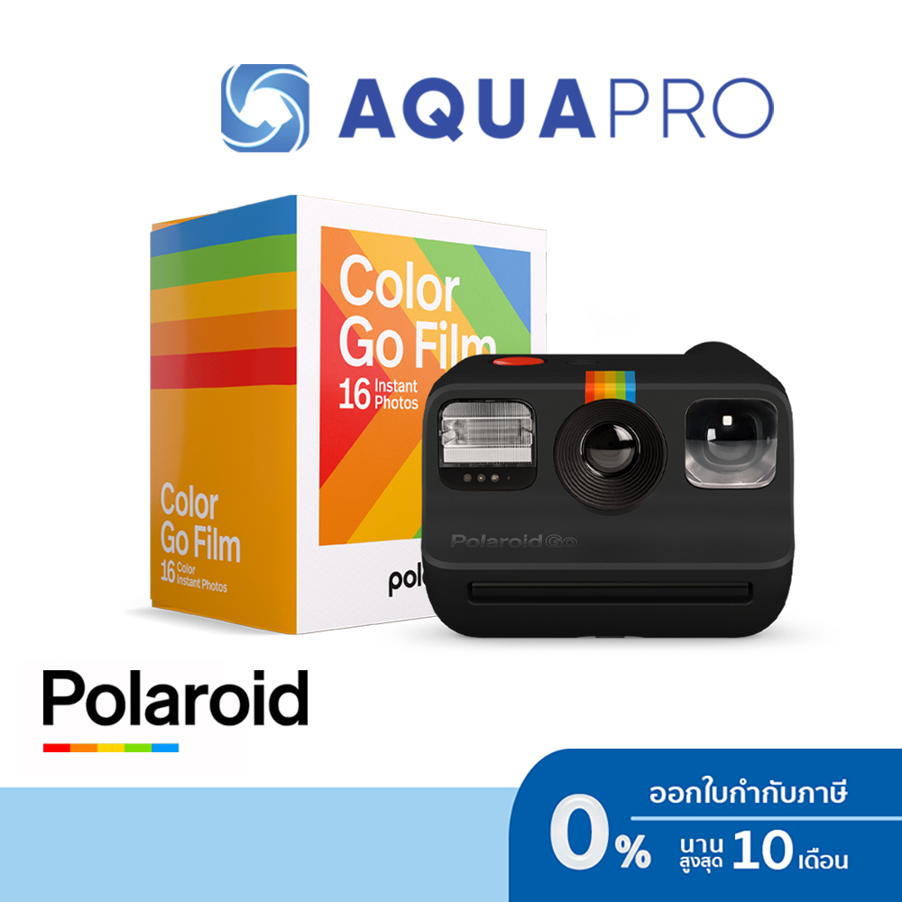 Polaroid Go Color Film Double Pack Black Frame Edition Shop