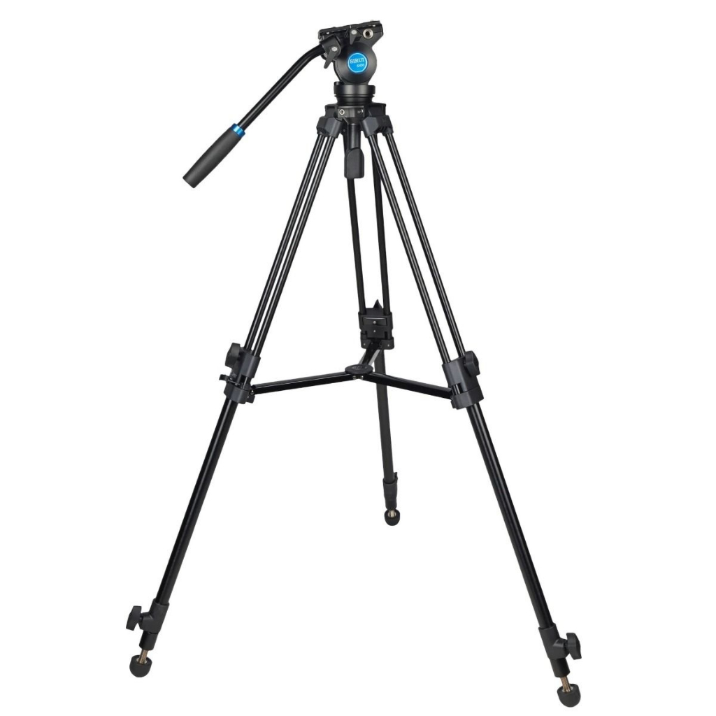 ชุดขาตั้งกล้องวิดีโอ-sirui-sh05-หัววิดีโอระบบน้ำมันพร้อมขาตั้ง-และกระเป๋า-น้ำหนัก-3kg-รับน้ำหนัก-6kg
