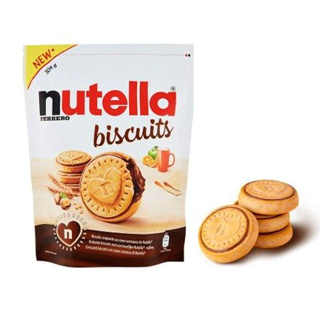 Nutella Biscuit นูเทลล่าเฟอร์เรโร่บิสกิต ขนมบิสกิตสอดไส้นูเทลล่านุ่มๆ เข้มข้น