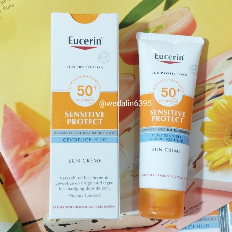 ซันครีม ยูเซอริน Eucerin Sensitive Protect Face Sun Cream SPF 50