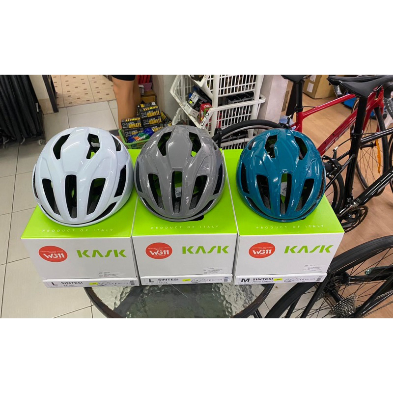 หมวกปั่นจักรยาน-kask-sintesi-รุ่นใหม่-สวย-ใส่สบาย-ปลอดภัยแน่นอน