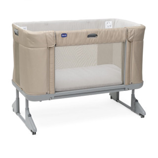 [ใช้โค้ดคู่ลดเพิ่ม] Chicco Next2Me Forever Co Sleeping-Honey Beige เตียงนอนเด็ก