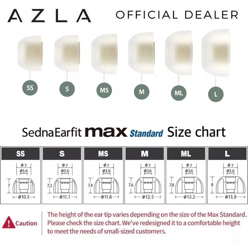 AZLA Sedna Earfit Max | Shopee Thailand