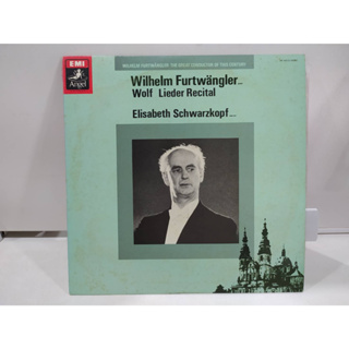 1LP Vinyl Records แผ่นเสียงไวนิล  Wilhelm Furtwängler. Wolf Lieder Recital   (J20A186)
