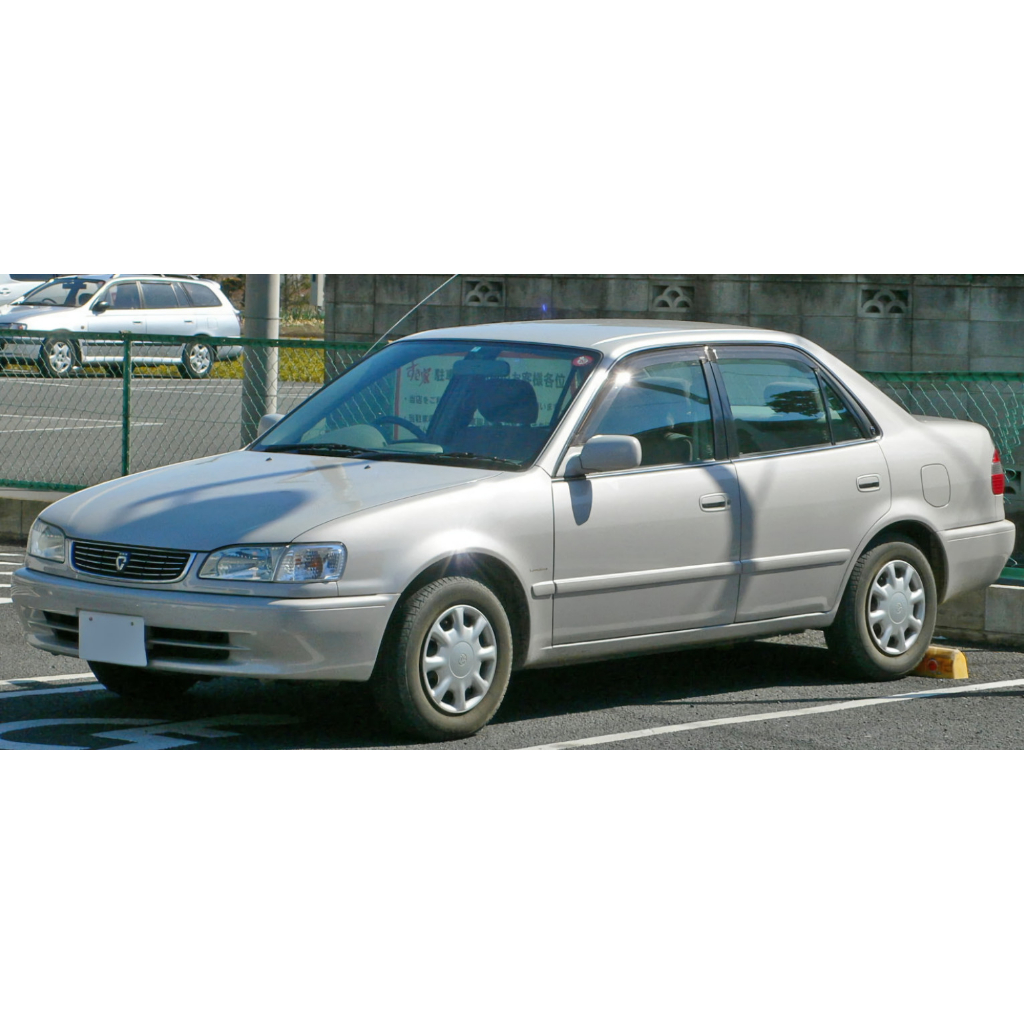 ผ้าเบรคหลัง Toyota Corolla AE110 / AE111 โฉมตูดเป็ด ( 1995 - 2000 ...