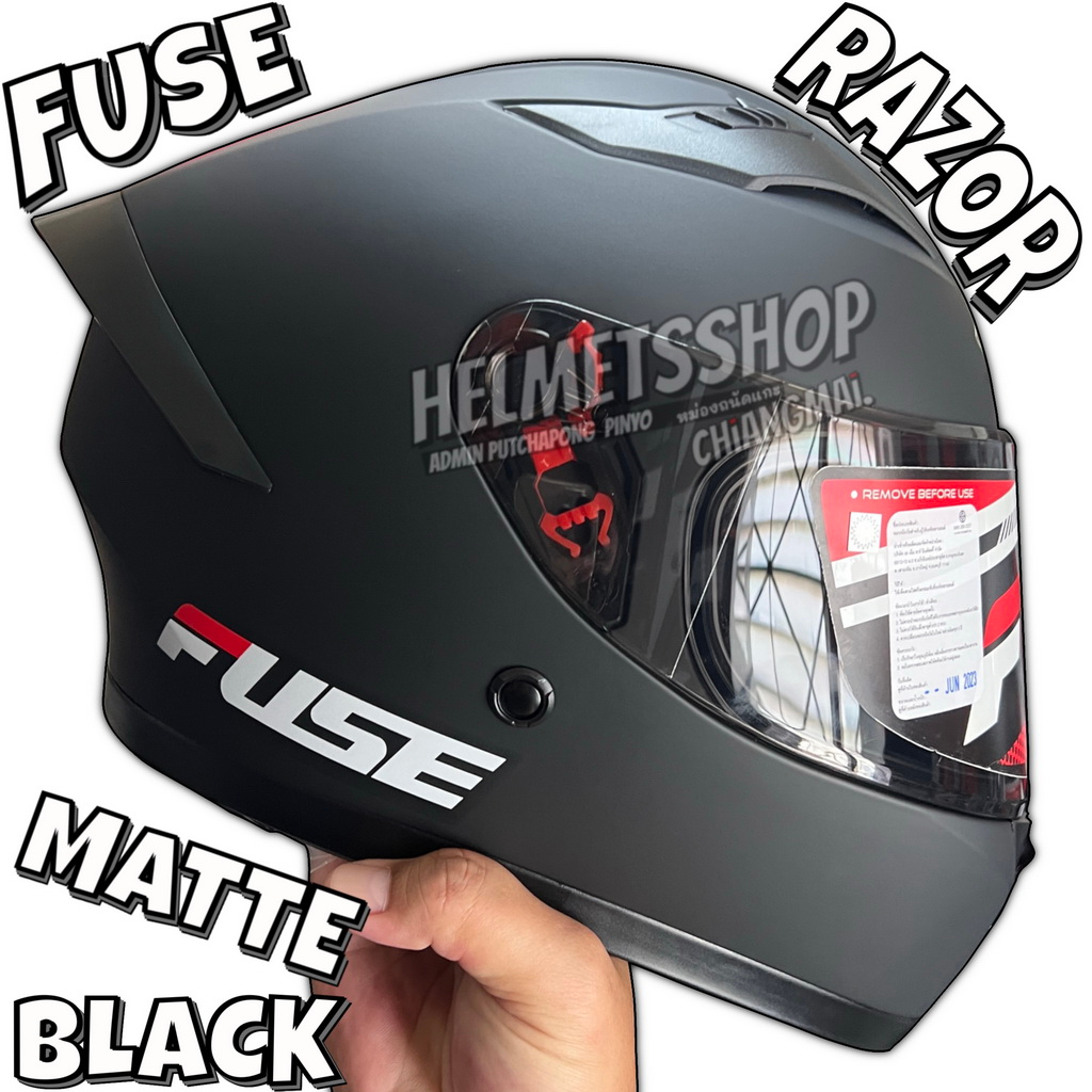 FUSE RAZOR MATTE BLACK | Shopee Thailand