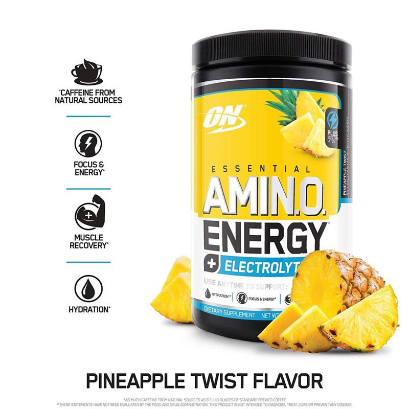 ON Amino Energy + electrolytes (Preworkout) Shopee Thailand